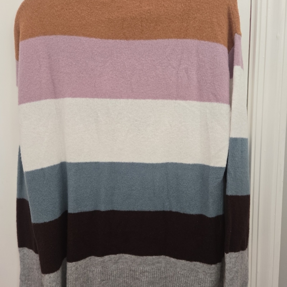 Halogen Multicolor Striped Sweater - image 5